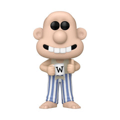 Wallace & Gromit POP! Animation Vinyl Figure Wallace In Pajamas 9 cm 0889698797801