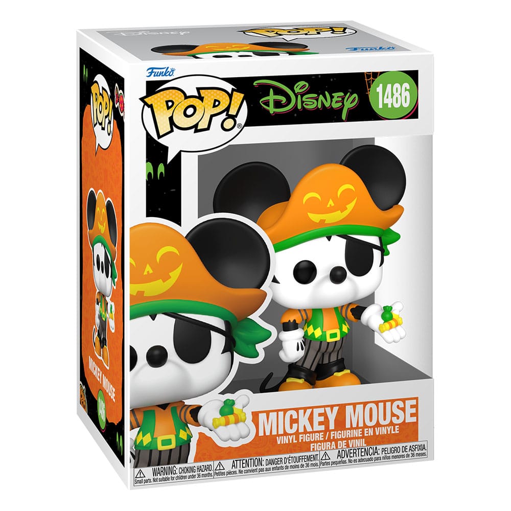 Disney POP! Vinyl Figure Halloween Pirate Mickey 9 cm 0889698799041