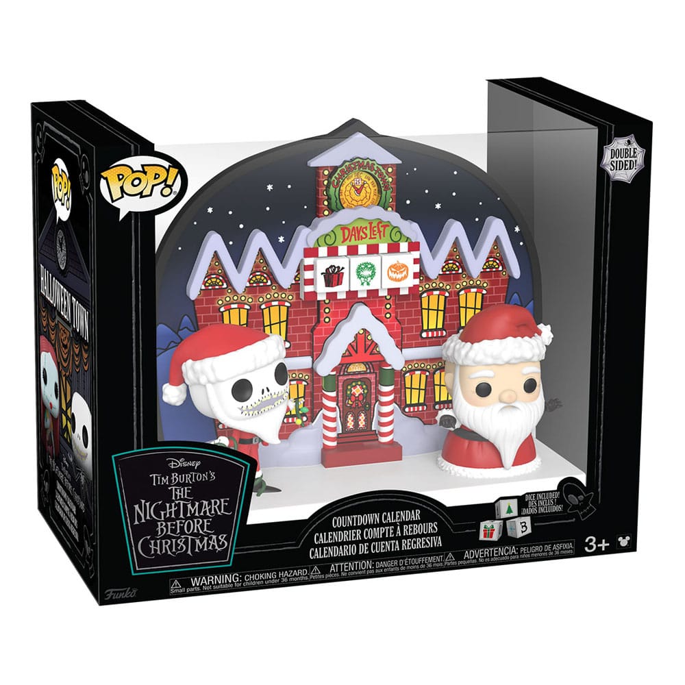 Nightmare before Christmas Pocket POP! 13 Day Dual Side Halloween Countdown 0889698799126