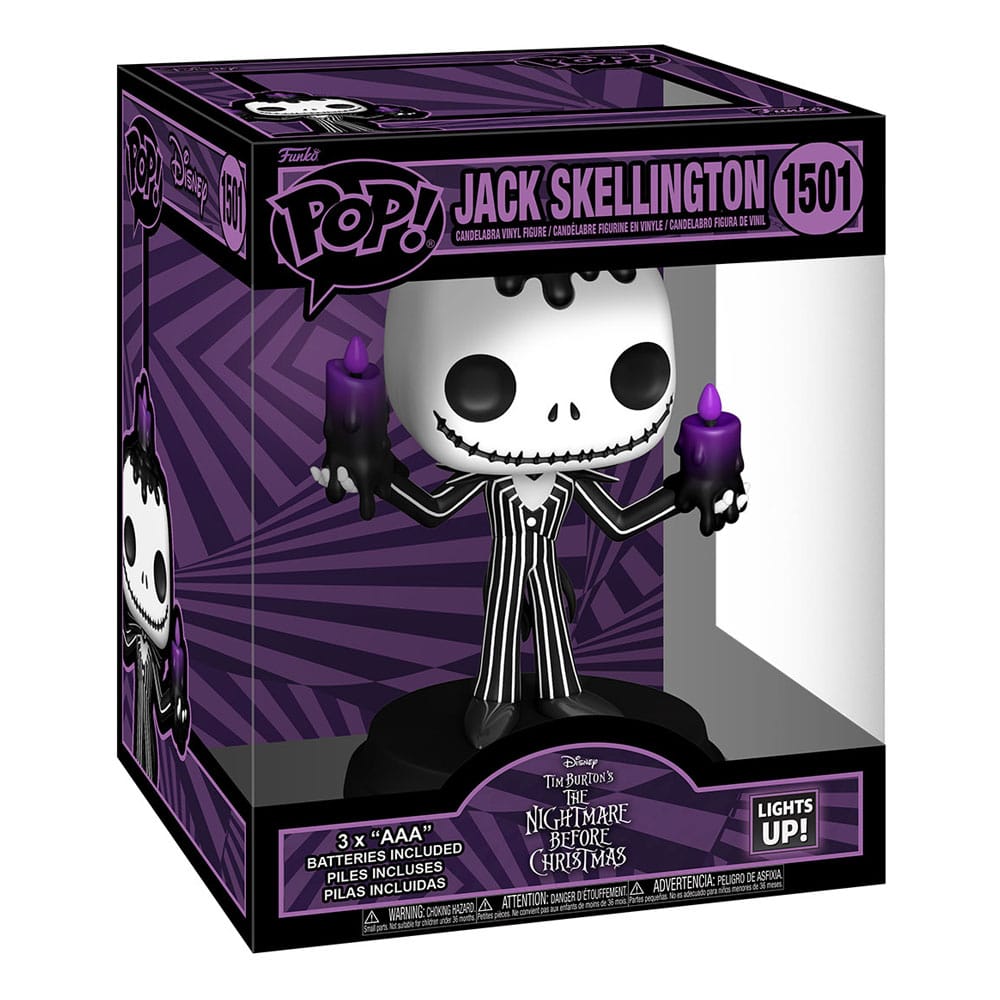 Nightmare before Christmas Oversized POP! Games Vinyl Figure Jack(SFX) 15 cm 0889698799133