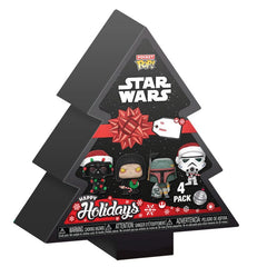 Star Wars Holiday 2024 Pocket POP! Vinyl Keychains 4-Pack Tree Holiday Box 4 cm 0889698799324