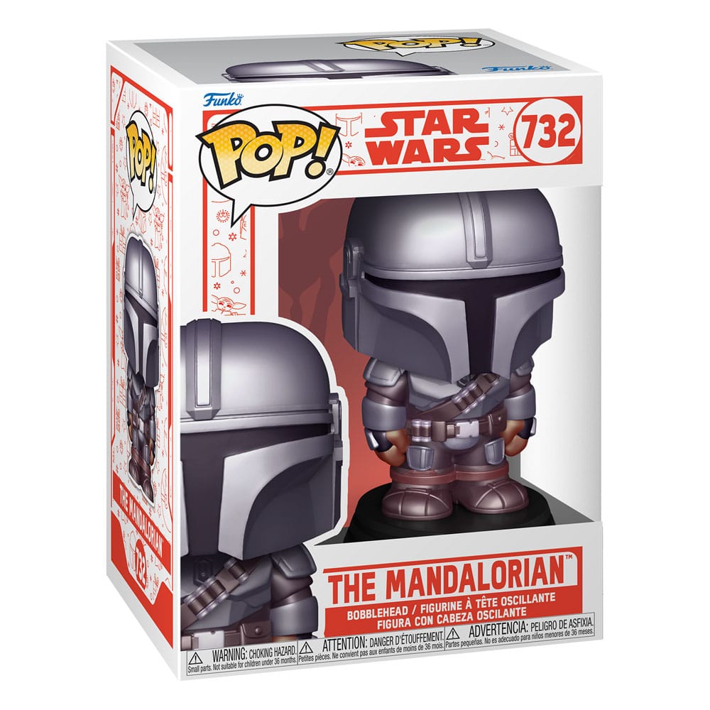 Star Wars: Mandalorian POP! Vinyl Figure Holiday Mandalorian 9 cm 0889698799348