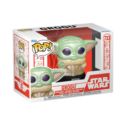 Star Wars: Mandalorian POP! Vinyl Figure Holiday Grogu 9 cm 0889698799355