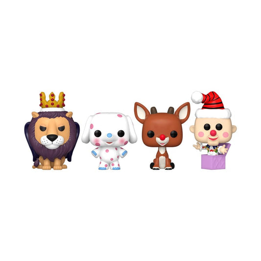 Rudolph Holiday 2024 Pocket POP! Vinyl Keychains 4-Pack Tree Holiday Box 4 cm 0889698799430