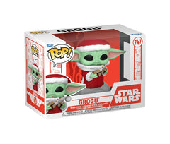 Star Wars: Mandalorian POP! Vinyl Figure Holiday Grogu 9 cm 0889698800099