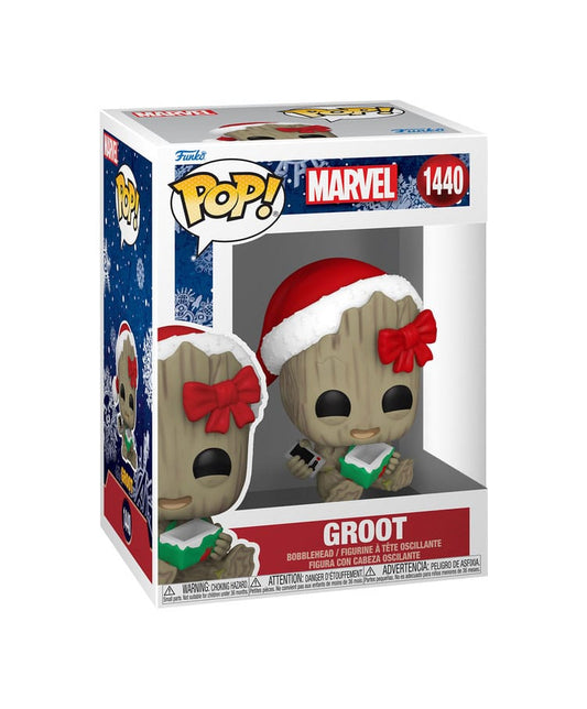 Marvel POP! Vinyl Figure Holiday Groot 9 cm 0889698800334