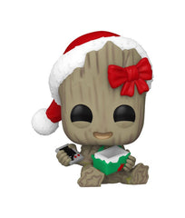 Marvel POP! Vinyl Figure Holiday Groot 9 cm 0889698800334