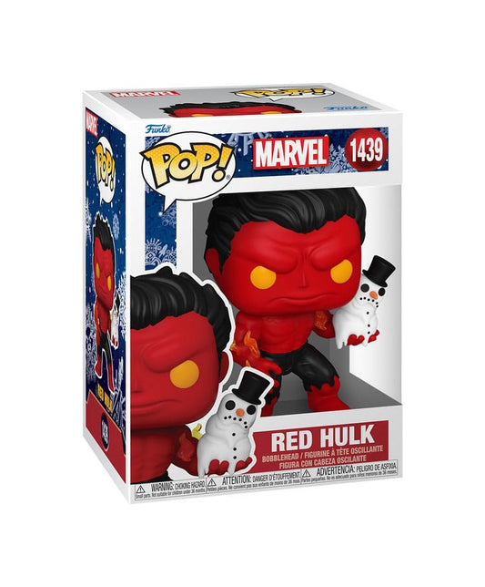 Marvel POP! Vinyl Figure Holiday Red Hulk 9 cm 0889698800341