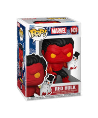 Marvel POP! Vinyl Figure Holiday Red Hulk 9 cm 0889698800341