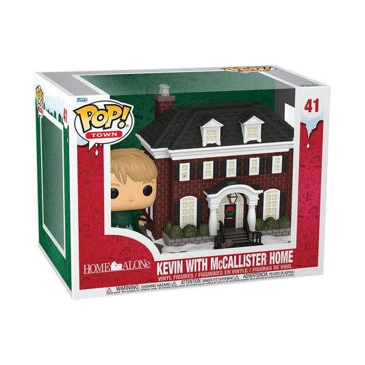 Home Alone POP! Town Vinyl Figure Kevin with McCallister Home 9 cm 0889698800426