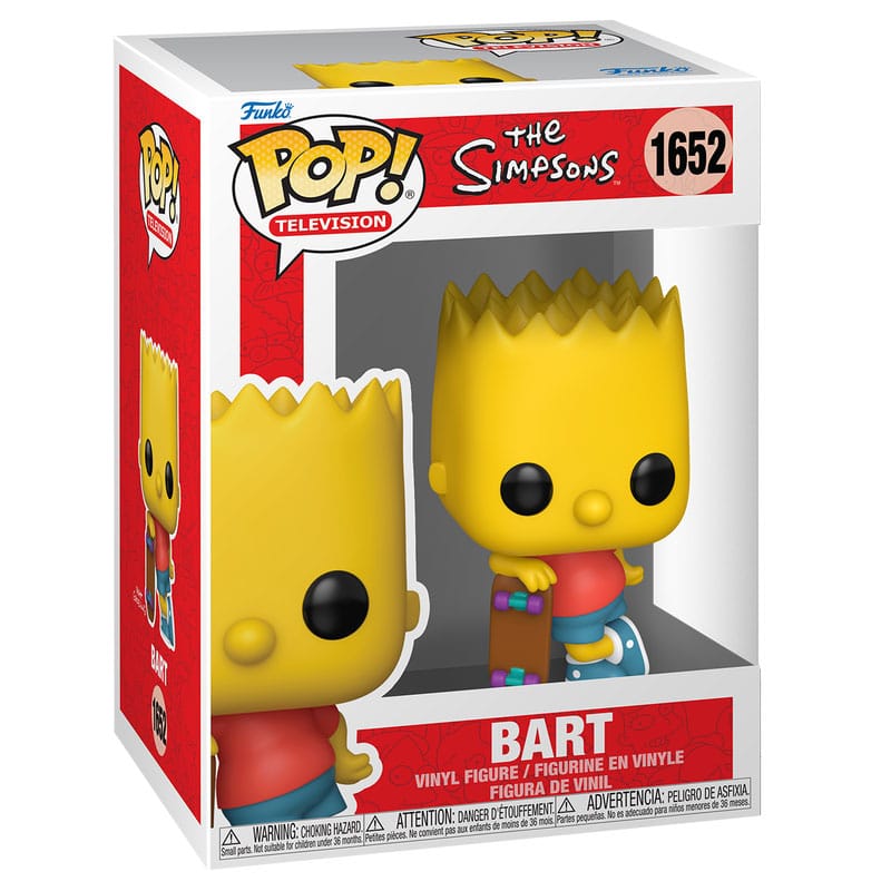 Simpsons Pop! Animation Vinyl Figure Bart 9 cm 0889698800716