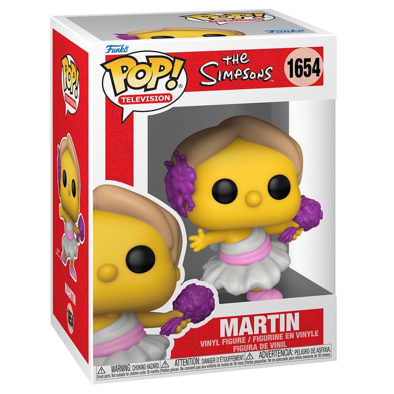 Simpsons Pop! Animation Vinyl Figure Martin as Calliope 9 cm 0889698800730