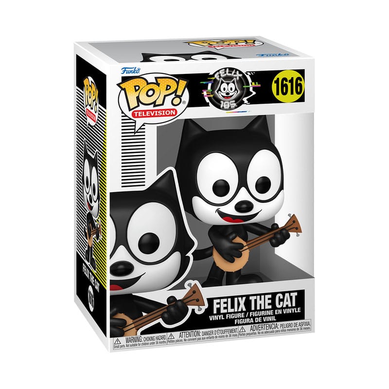 Felix the Cat POP! TV Vinyl Figure 105th Anniversary Felix 9 cm 0889698800761