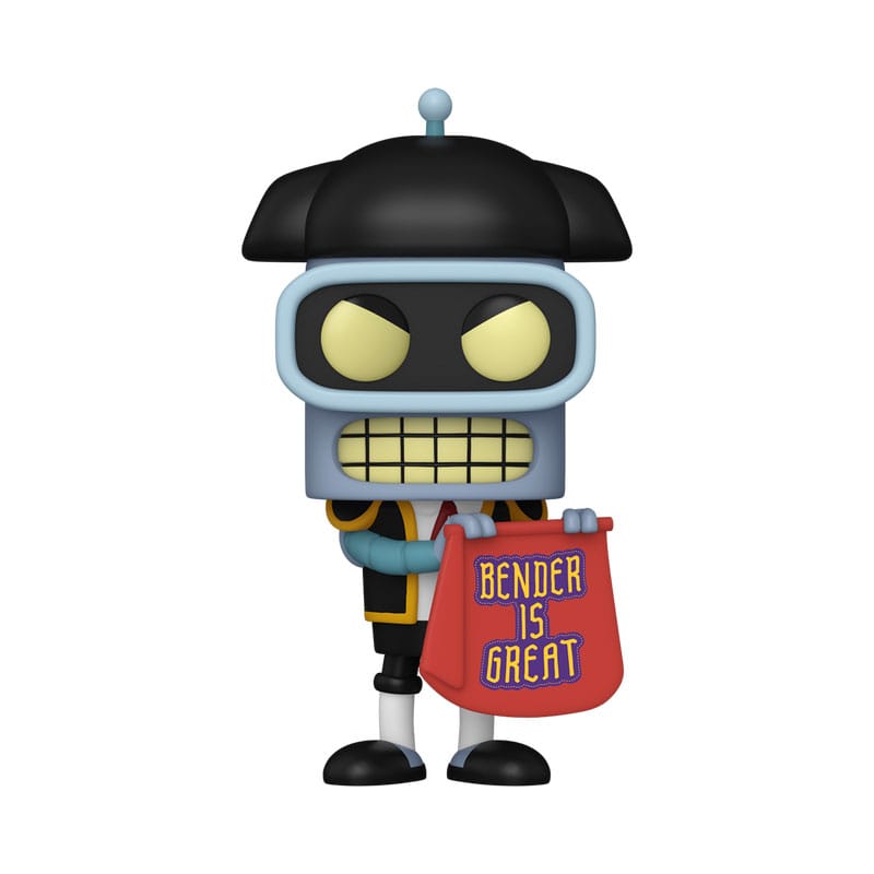 Futurama Pop! Animation Vinyl Figure Bender (Matador) 9 cm 0889698800808