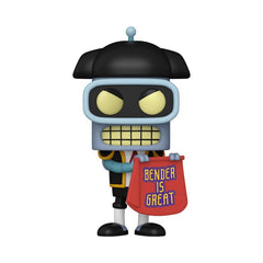 Futurama Pop! Animation Vinyl Figure Bender (Matador) 9 cm 0889698800808