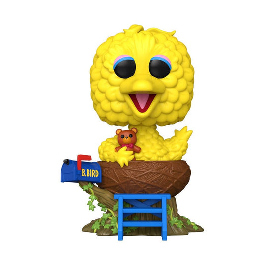 Sesame Street POP! Deluxe Vinyl Figure Big Bird in Nest 17 cm 0889698801416