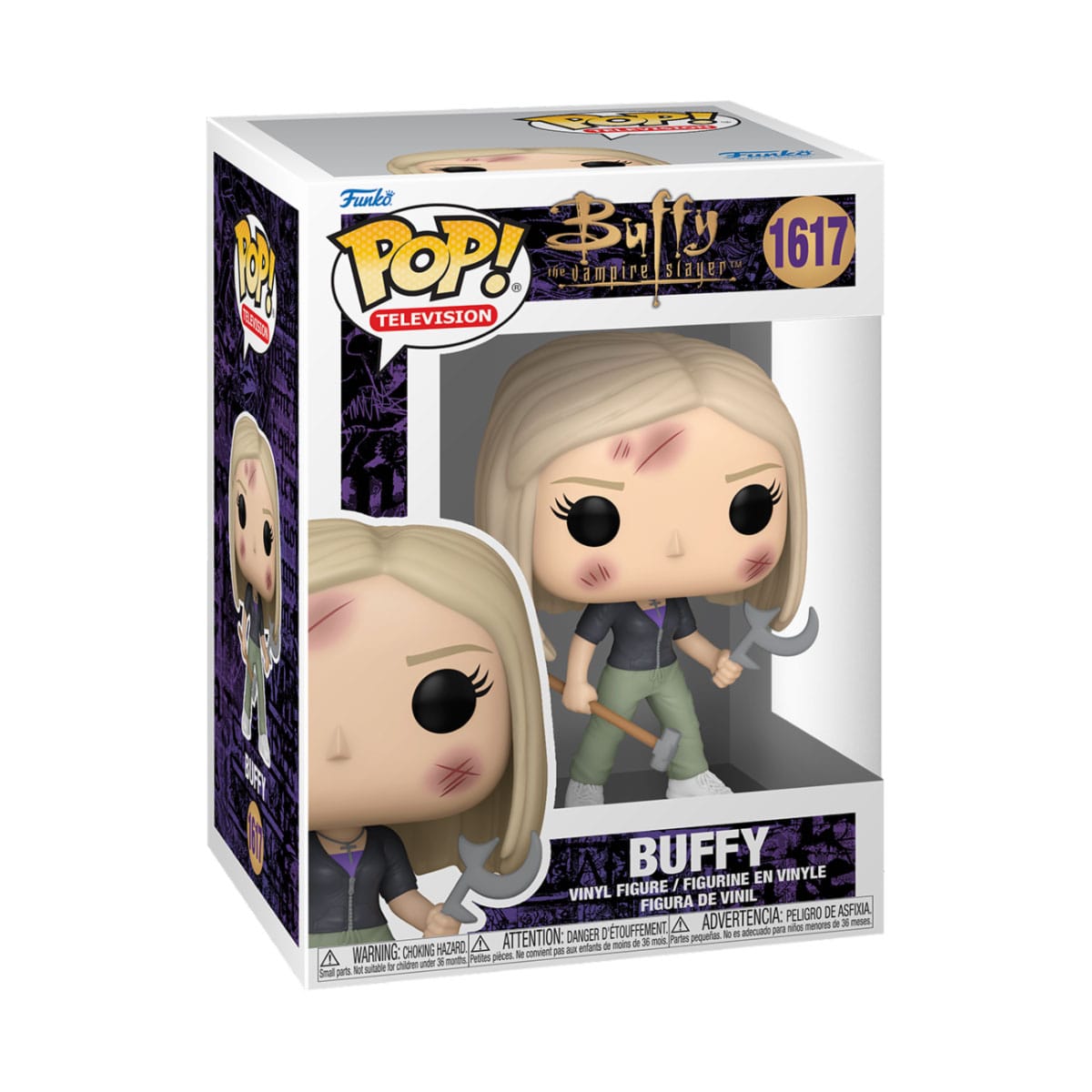 Buffy the Vampire Slayer POP! TV Vinyl Figure Buffy w/Weapons 9 cm 0889698801539