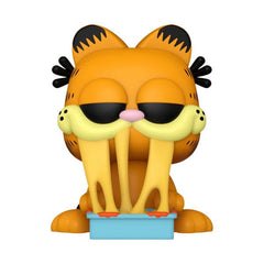 Garfield POP! Comics Vinyl Garfield w/Lasagna Pan 9 cm 0889698801614