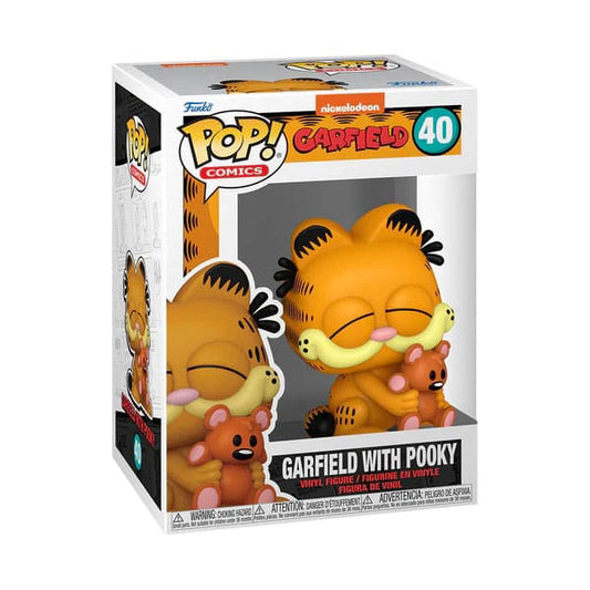 Garfield POP! Comics Vinyl Garfield w/Pooky 9 cm 0889698801638