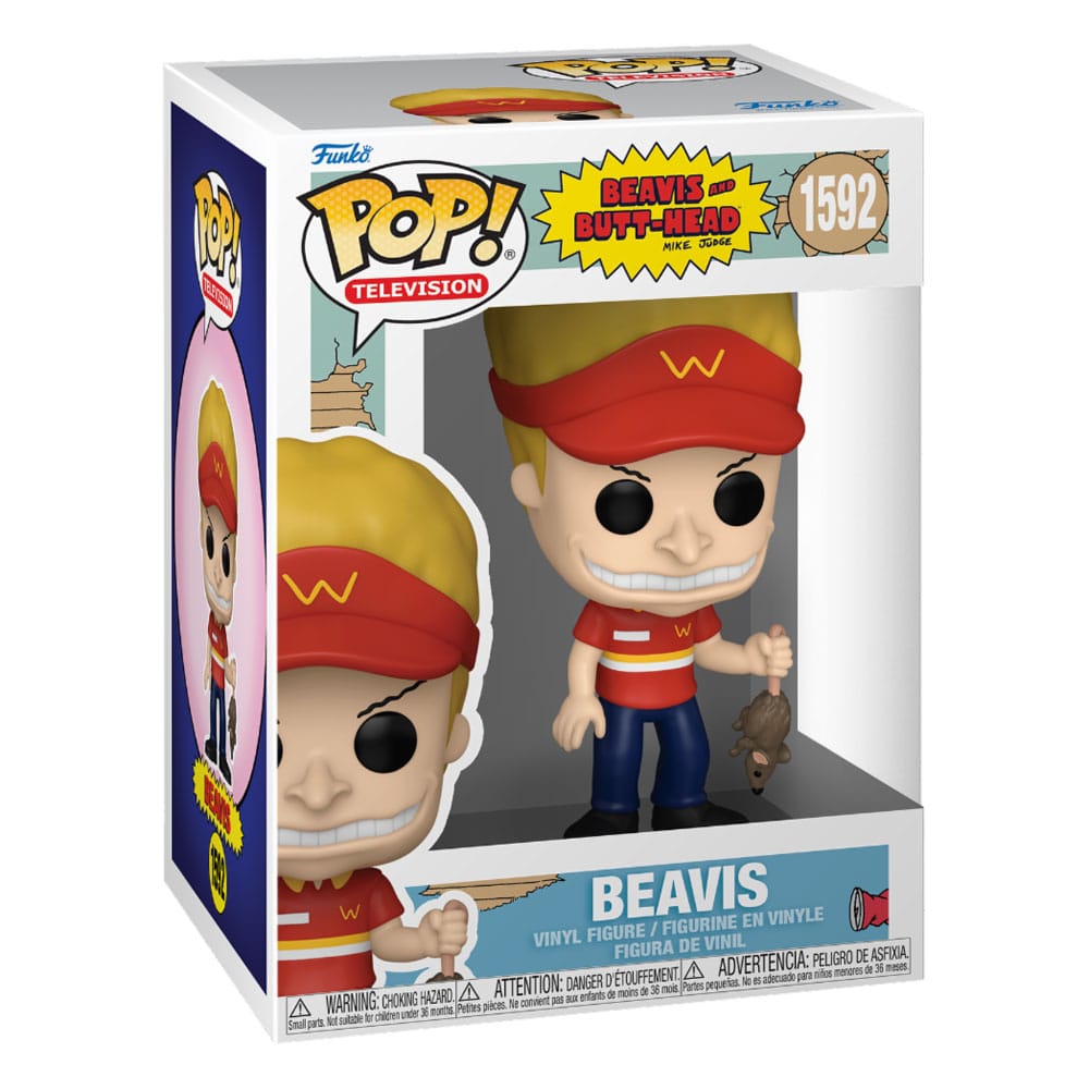 Beavis and Butthead POP! TV Vinyl Figure Beavis 9 cm 0889698801676