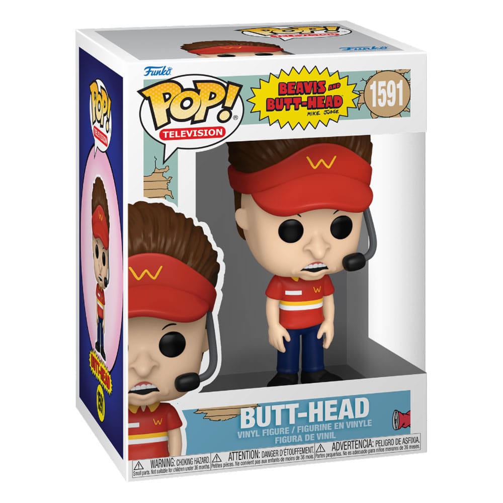 Beavis and Butthead POP! TV Vinyl Figure Butt-head 9 cm 0889698801683