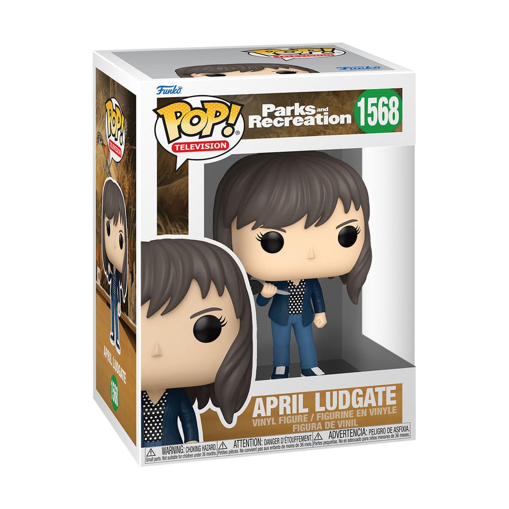 Parks and Recreation 15th Anniversary POP! TV Vinyl Figure April Ludgate 9 cm 0889698801720