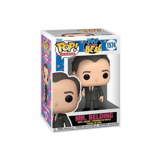 Saved by the Bell 30th Anniversary POP! Television Vinyl Figure Mr. Belding 9 cm 0889698801812