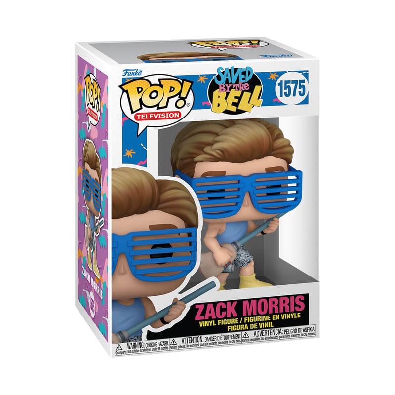 Saved by the Bell 30th Anniversary POP! Television Vinyl Figure Zack 9 cm 0889698801843