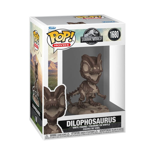 Jurassic Park Fossil POP! Movies Vinyl Figure Dilophosaurus 9 cm 0889698802239