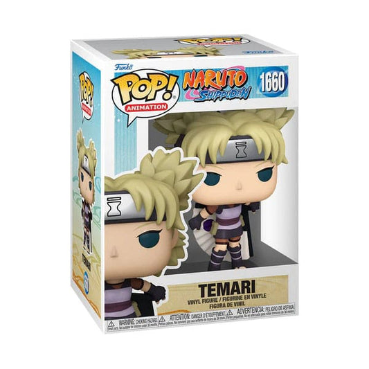 Naruto Pop! Animation Vinyl Figure Temari 9 cm 0889698802543