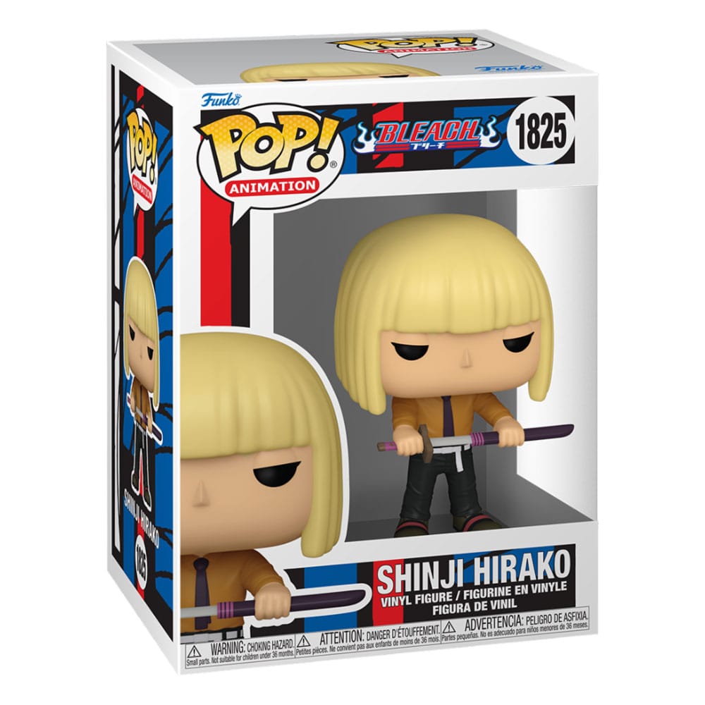 Bleach POP! Animation Vinyl Figure Shinji Hirako 9 cm 0889698802659