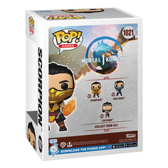 Mortal Kombat POP! Games Vinyl Figure Scorpion 9 cm 0889698802741