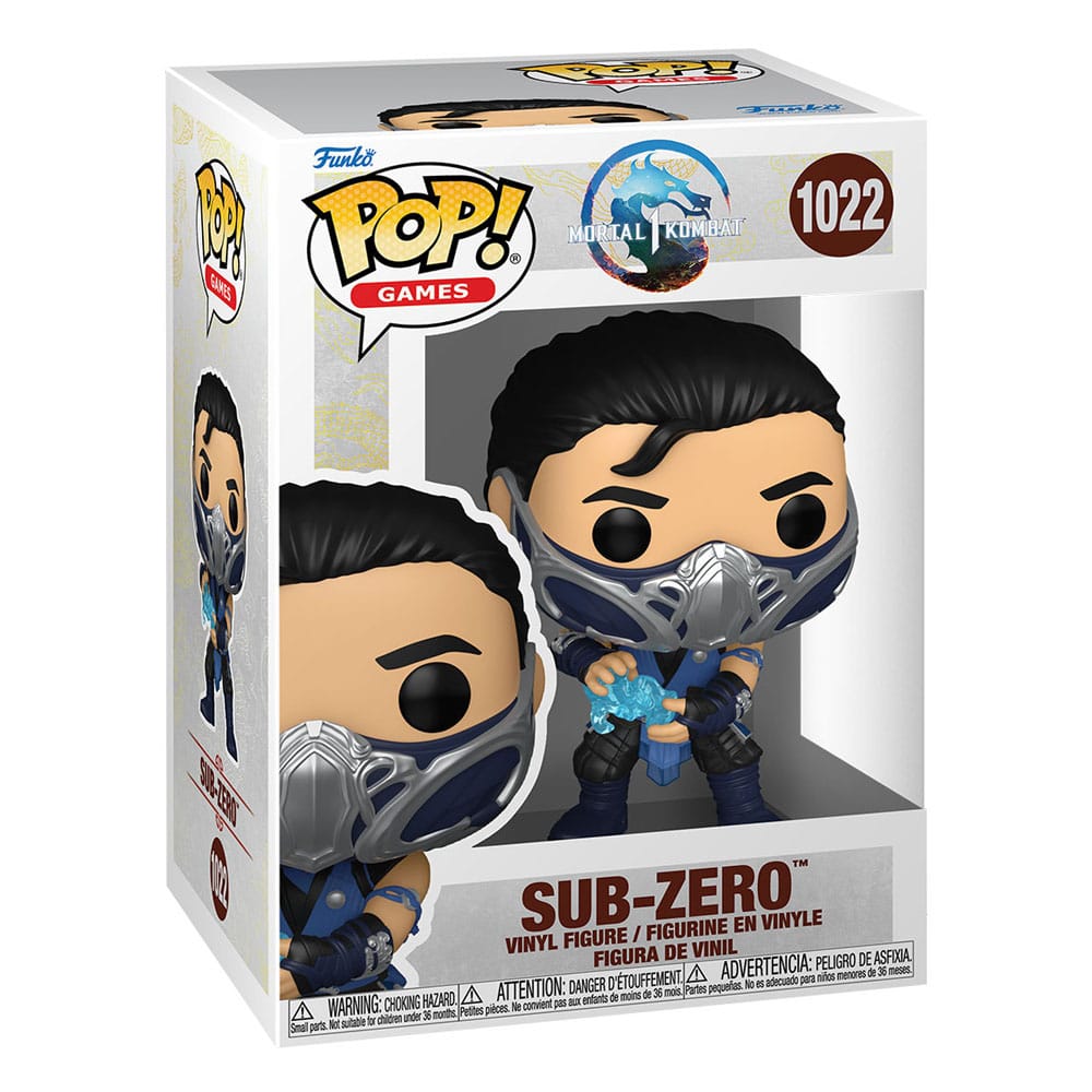 Mortal Kombat POP! Games Vinyl Figure Sub Zero 9 cm 0889698802758