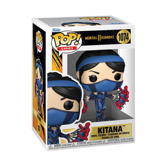 Mortal Kombat POP! Games Vinyl Figure Kitana 9 cm 0889698803045