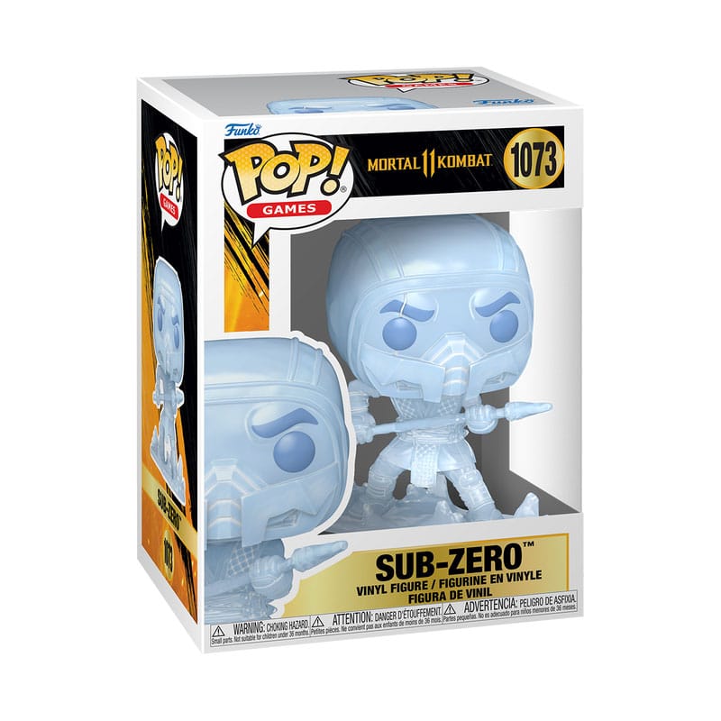 Mortal Kombat POP! Games Vinyl Figure Sub-zero 9 cm 0889698803069