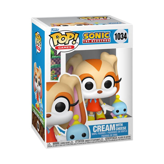 Sonic The Hedgehog POP & Buddy! Vinyl Figure Cream w/Cheese 9 cm 0889698803076