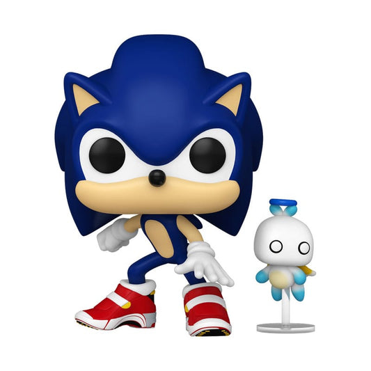 Sonic The Hedgehog POP & Buddy! Vinyl Figure Sonic w/ HChao 9 cm 0889698803090