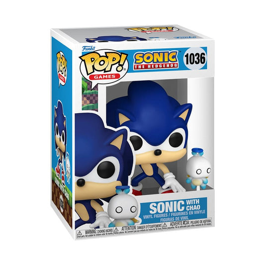 Sonic The Hedgehog POP & Buddy! Vinyl Figure Sonic w/ HChao 9 cm 0889698803090