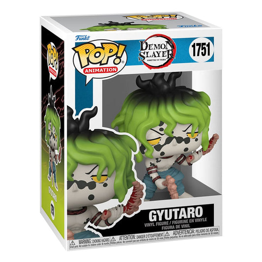 Demon Slayer: Kimetsu no Yaiba POP! Animation Vinyl Figures Gyutaro 9 cm 0889698803328