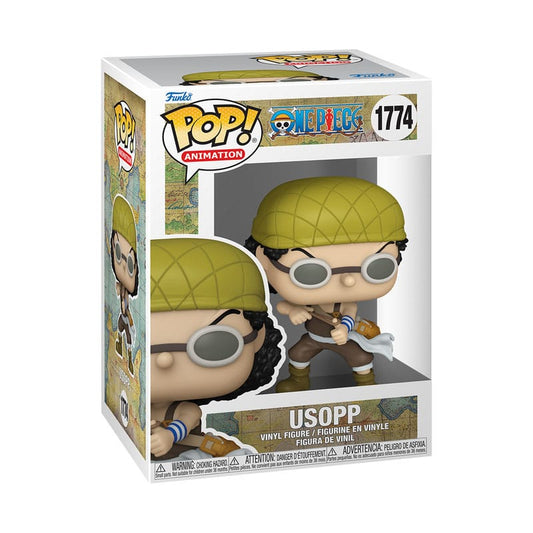 One Piece POP! Animation Vinyl Figures Usopp (Refresh) 9 cm 0889698803687