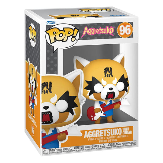 Sanrio POP! Animation Vinyl Figure Aggretsuko w/Guitar 9 cm 0889698803915