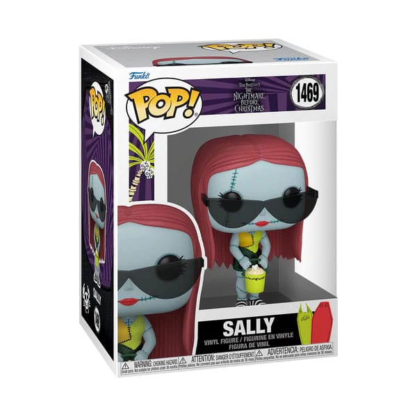 Nightmare before Christmas POP! Disney Vinyl Figure Sally w/Glasses(Beach) 9 cm 0889698805971