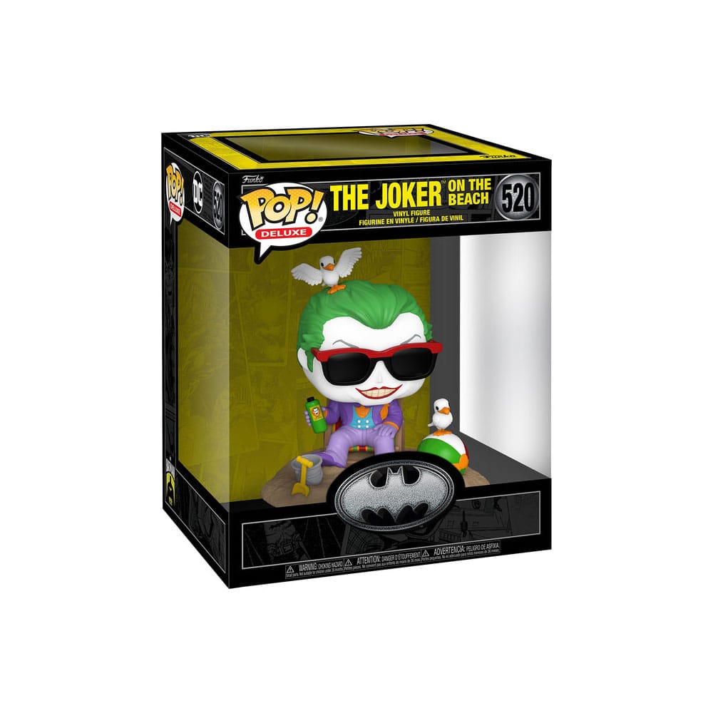 Batman 85th Anniversary POP! Deluxe Vinyl Figure The Joker (Beach) 9 cm 0889698806824