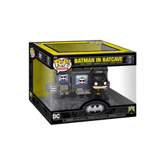 Batman 85th Anniversary POP Moments Deluxe Vinyl Figures Batman in Batcave 9 cm 0889698806855