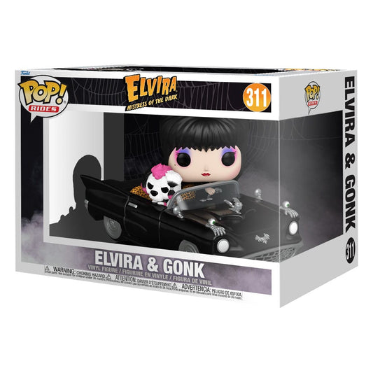 Elvira POP! Rides Deluxe Vinyl Elvira w/Macabre Mobile 9 cm 0889698806930