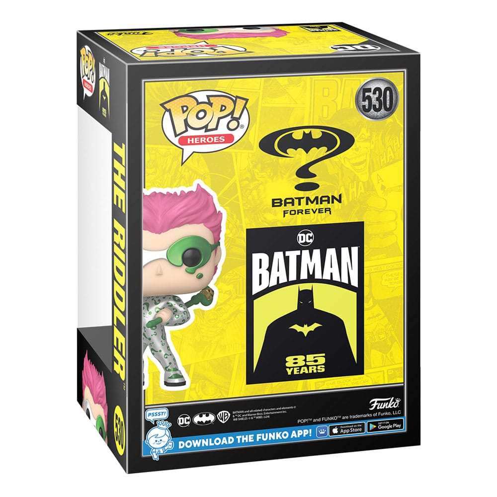 Batman 85th Anniversary POP! Movies Vinyl Figure The Riddler(MT) 9 cm 0889698806992