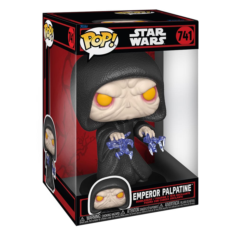 Star Wars: Dark Side Super Sized Jumbo POP! Vinyl Figure Palpatine  25 cm 0889698807685