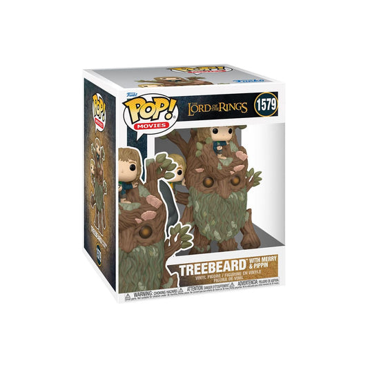 The Lord of the Rings Super Sized POP! Animation Vinyl Figure Treebeard w/Mary & Pip 15 cm 0889698808347