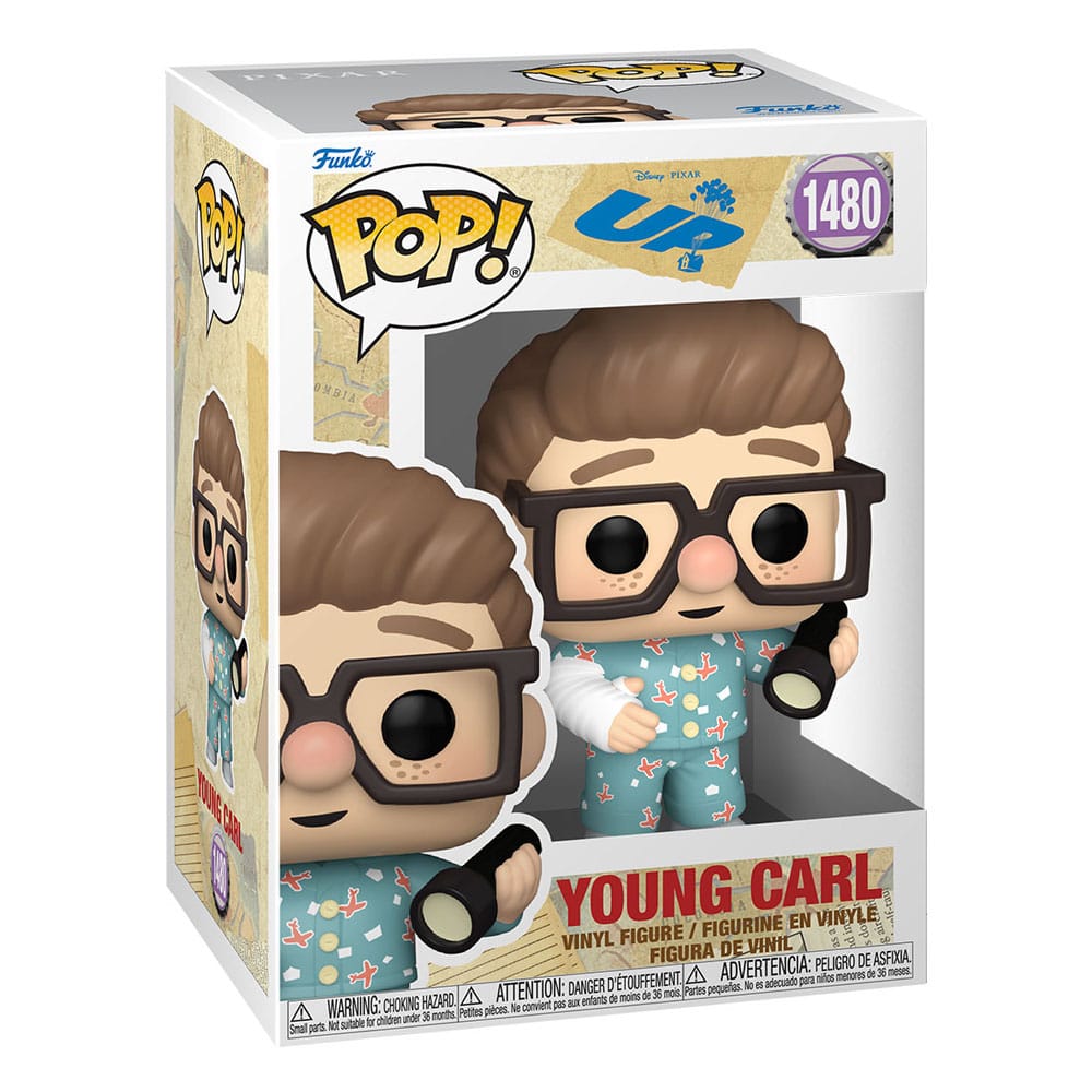 Up! 2 POP! Movies Vinyl Figure Young Carl 9 cm 0889698808385