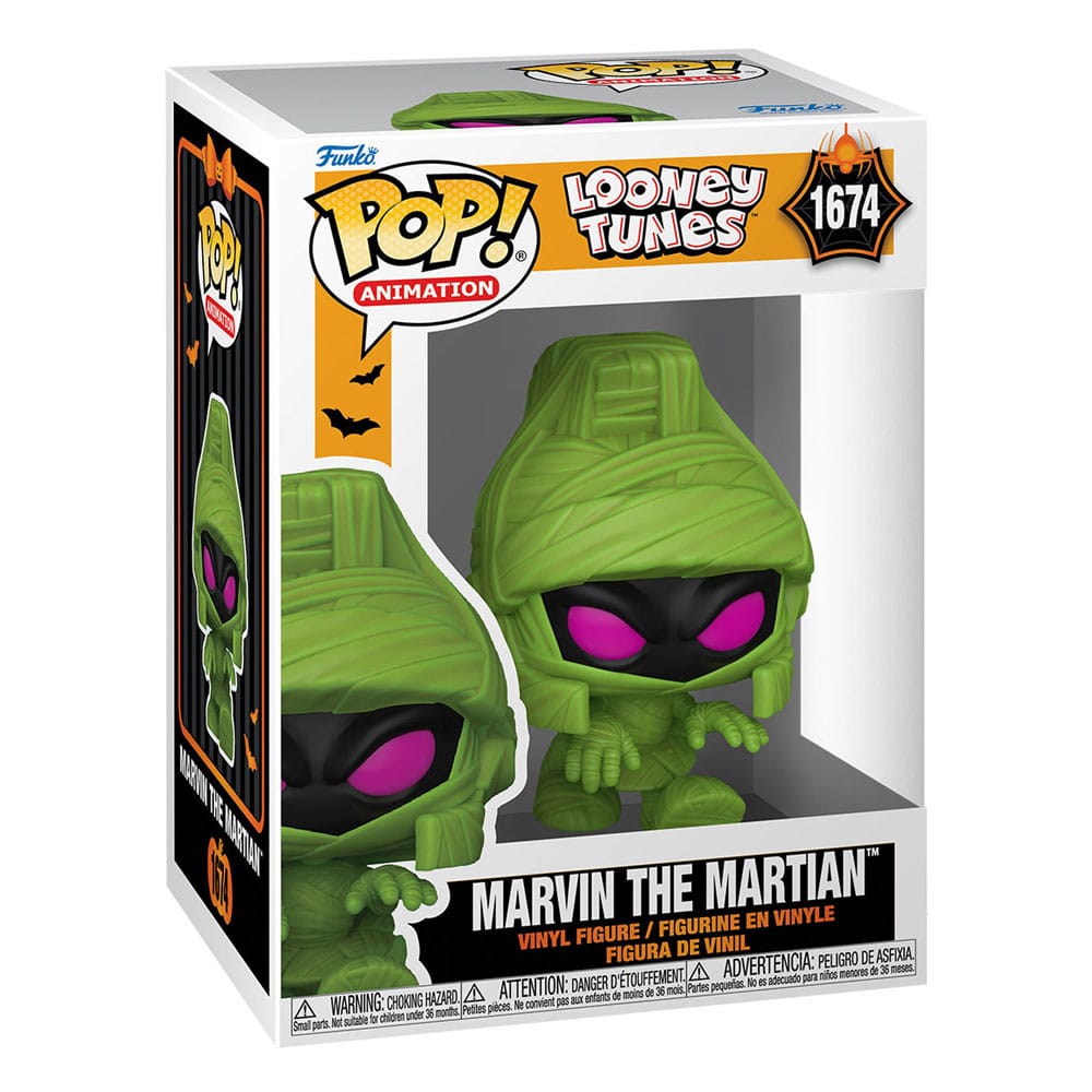 Looney Tunes POP! Television Vinyl Figure Halloween Marvin(Mummy) 9 cm 0889698808712